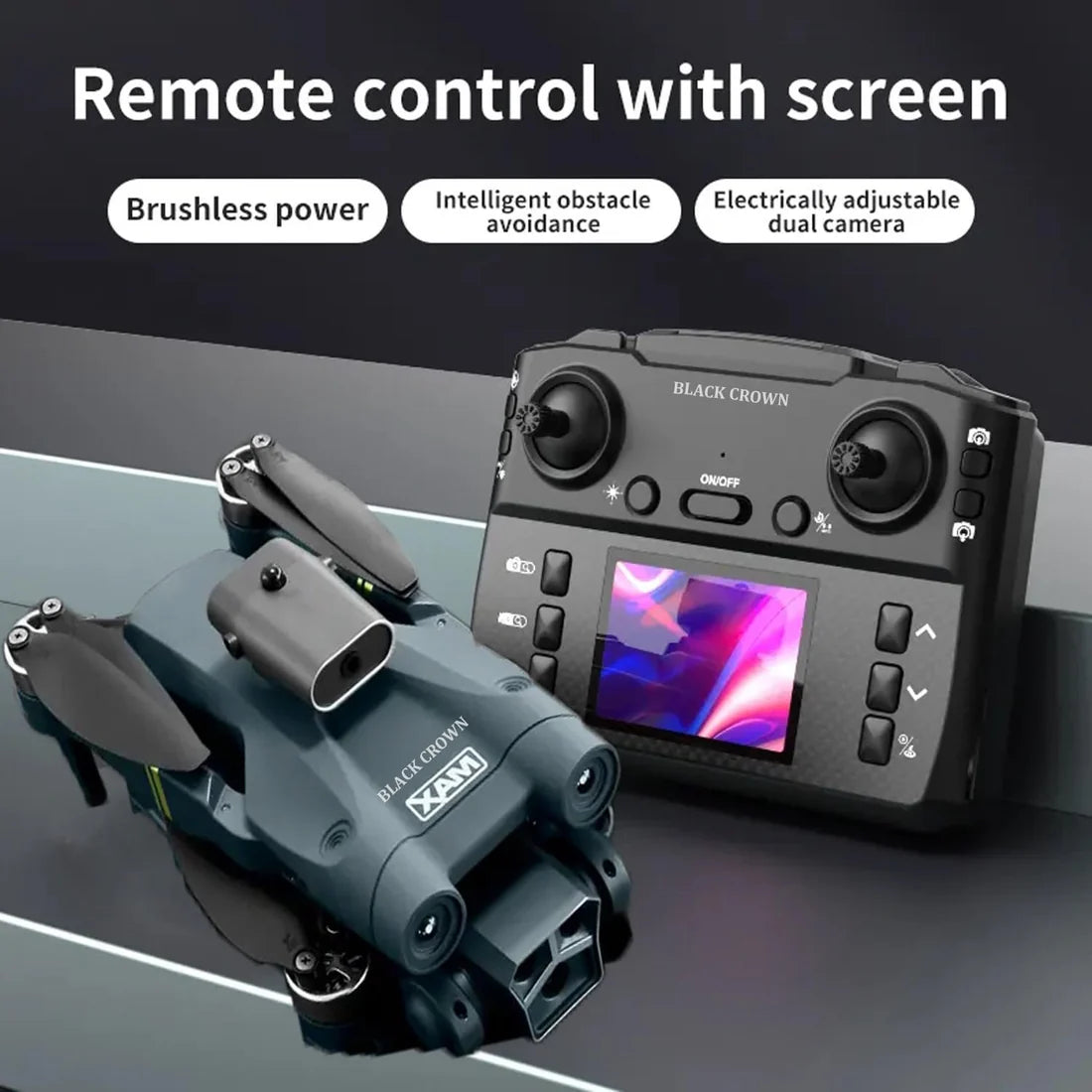 Drone M3/Y3 Ultra avec moteur sans balais et caméra à cardan avec écran déporté