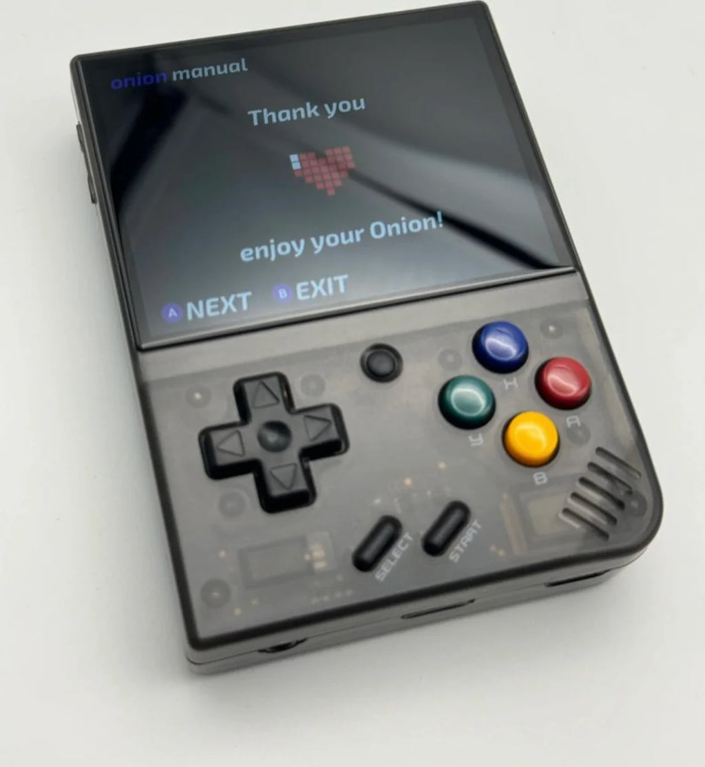 Console de Jeux,R36s Console de Jeu Portable, Carte TF 128 Go, Console de Jeu Portable rétro IPS 3,5 Pouces avec Batterie 3500 mAh (128G)