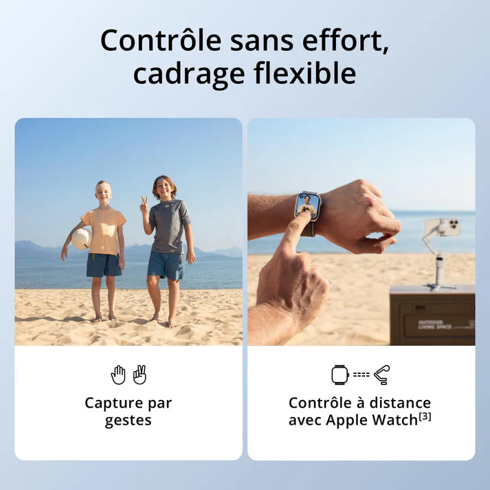 DJI Osmo Mobile 7 - Stabilisateur Professionnel pour Téléphone