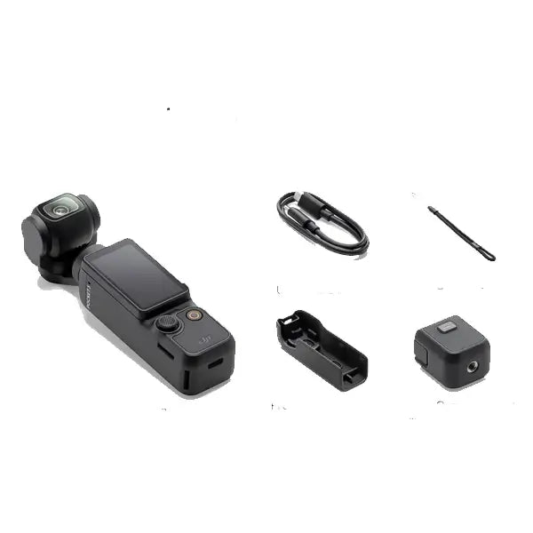DJI Osmo Pocket 3 – Caméra portable pour smartphone – nacelle mécanique à 3 axes – 4K 60 ips – écran OLED 2″ 556 x 314 pixels – 166 minutes d’autonomie