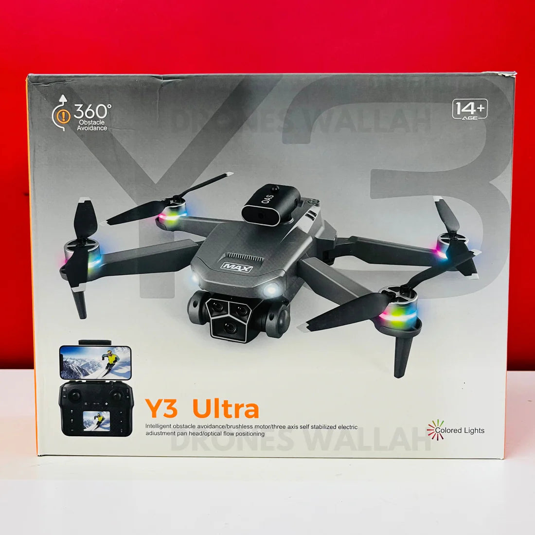 Drone M3/Y3 Ultra avec moteur sans balais et caméra à cardan avec écran déporté