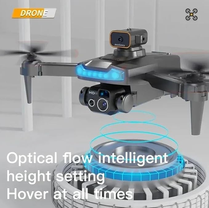 Drone P15 Pro 4k Professionnel avec Double Caméra Évitement d'Obstacles vendeur RAYNISHOPSSTORE. 1Batteries.