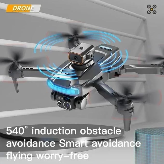 Drone P15 Pro 4k Professionnel avec Double Caméra Évitement d'Obstacles vendeur RAYNISHOPSSTORE. 1Batteries.