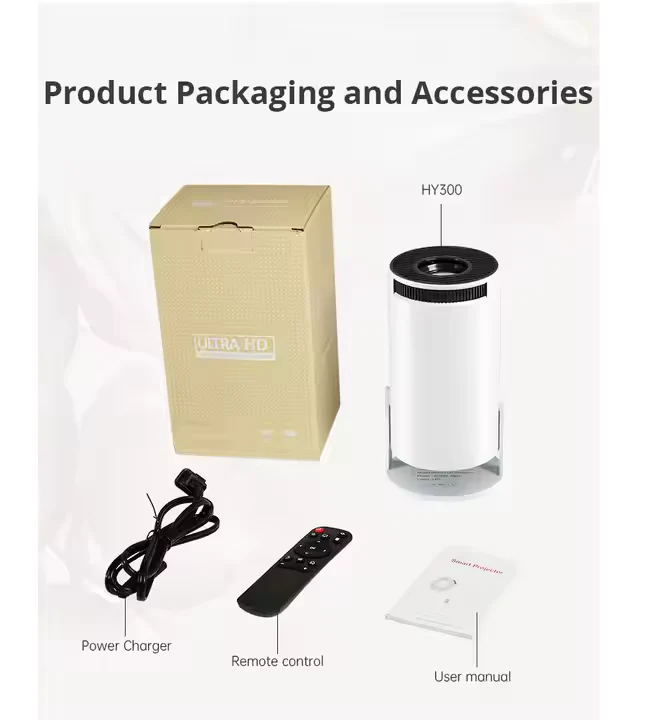 HY300 - Vidéo Projecteur Mobile Full HD