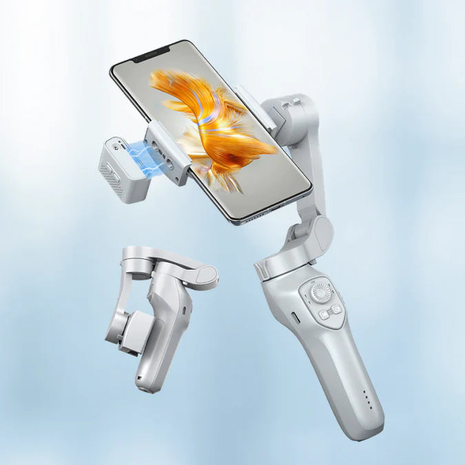 L7C Pro - Stabilisateur de téléphone avec suivi actif par IA, pour iPhone et Android, Vlogging