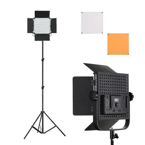 Lampe de studio LED Pro LED 660 avec sac pour trépied