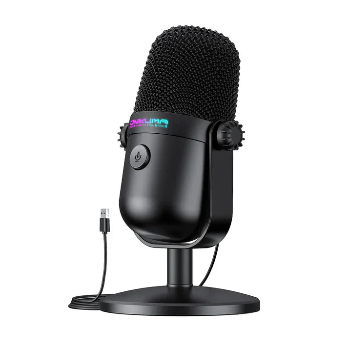 M830 - Microphone à condensateur USB pour Chanter, Discuter en Direct, Streaming