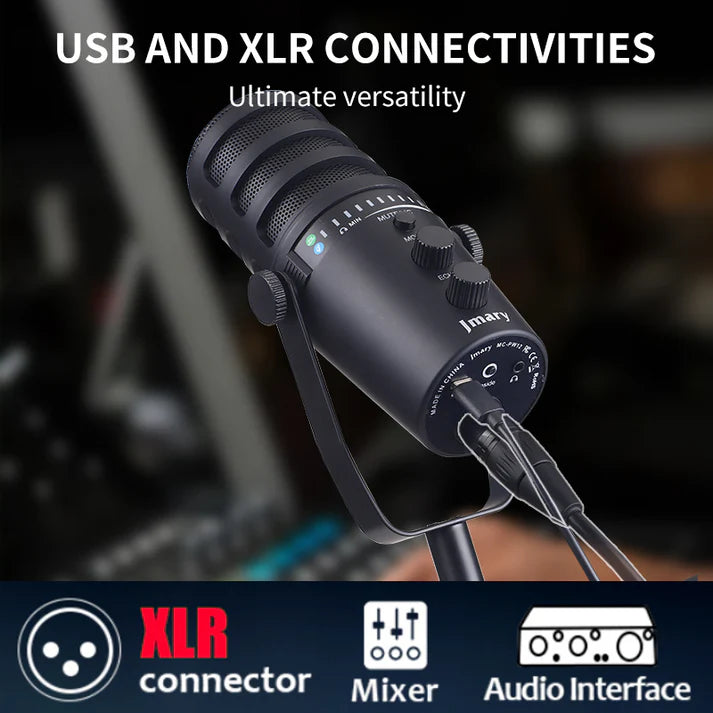 MC-PW12 - Microphone Pro de bureau USB pour Windows/Mac et Téléphone