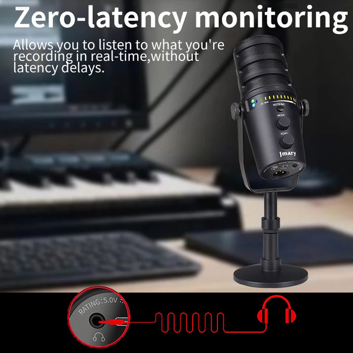 MC-PW12 - Microphone Pro de bureau USB pour Windows/Mac et Téléphone