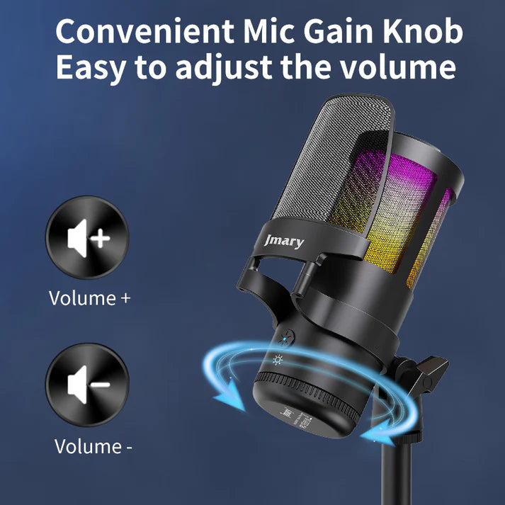 MC-PW13 - Microphone Plug & Play Pour Ordinateur, Smartphone et Tablette