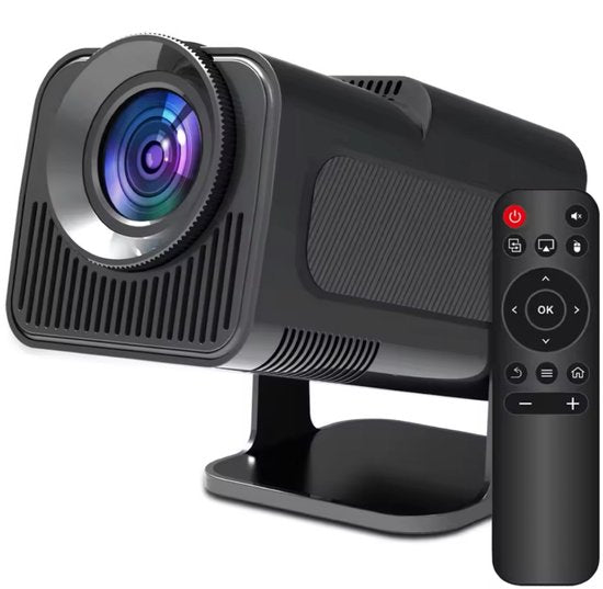 HY320 Portable Projector, 4K FHD Natvie 1080P Smart Projector