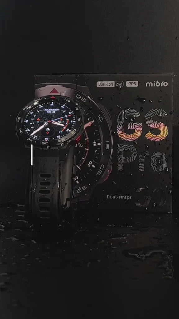 1/9 7295 Mibro GS Pro Smartwatch pour Homme et Femme