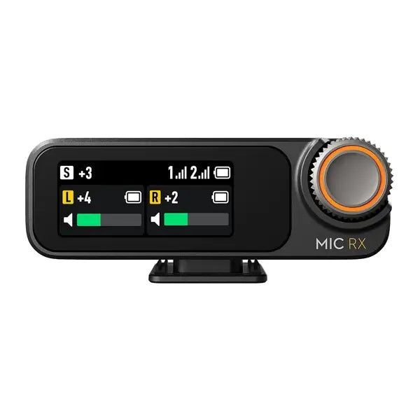 Micro cravate DJI Mic 2 – Microphone professionnel – écran OLED 1″ – réduction intelligente du bruit – portée 250m – 8Go – fixation magnétique – 18h d’autonomie – boitier de recharge