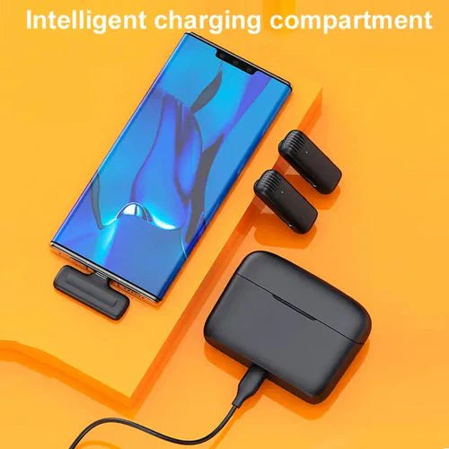 Microphone Cravate Sans Fil Smartphone – Audio Pro Pour Vlog, Live, Interview & YouTube