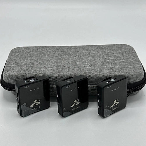 Microphone sans fil multifonction 3 en 1 SX85 pour Téléphone & Camera