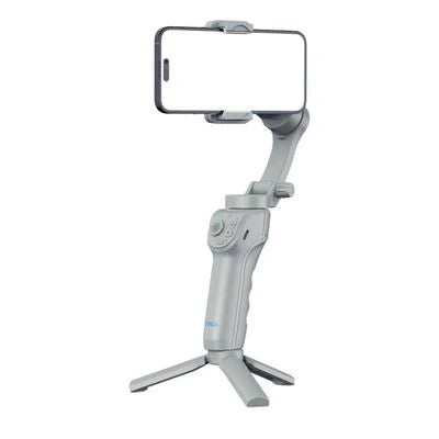 TOKQI M01 Support de téléphone à cardan 3 axes portable Stabilisateur d'enregistrement vidéo anti-tremblement pour smartphones, Vlogs, Tiktok, Yotube.