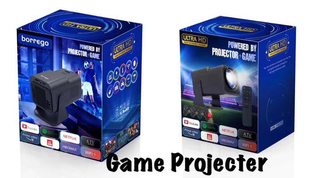Vidéo projecteur Borrego Smart 5 gaming